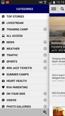 NBC12 News android App screenshot 8